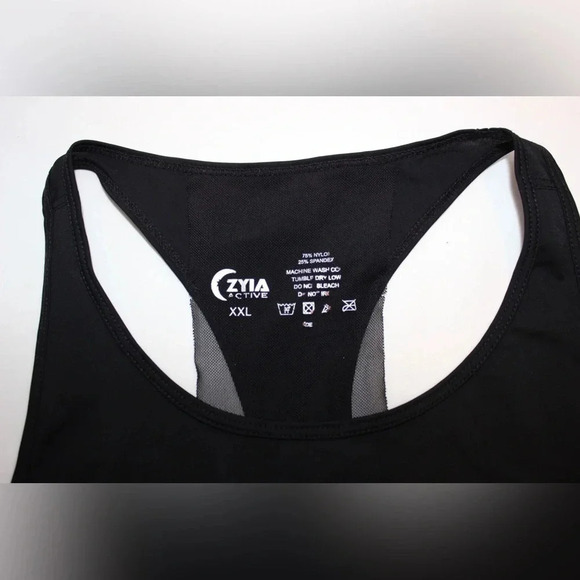 Women’s Zyia Active Lightweight Dri-Fit Racerback Workout Tank Top Size XXL - Picture 6 of 7